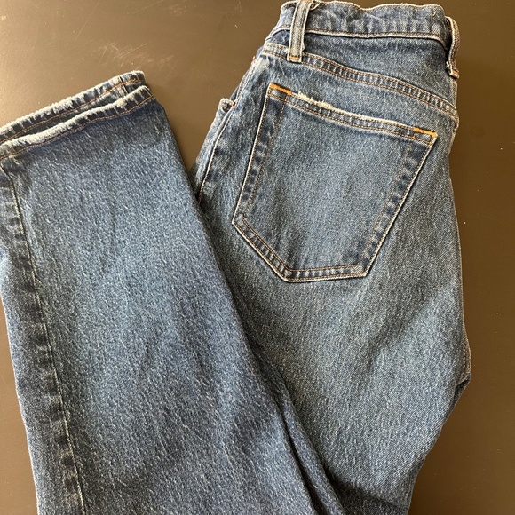 Abercrombie & Fitch 90s straight ultra high rise curve love denim jeans 27/4XS - Picture 6 of 6